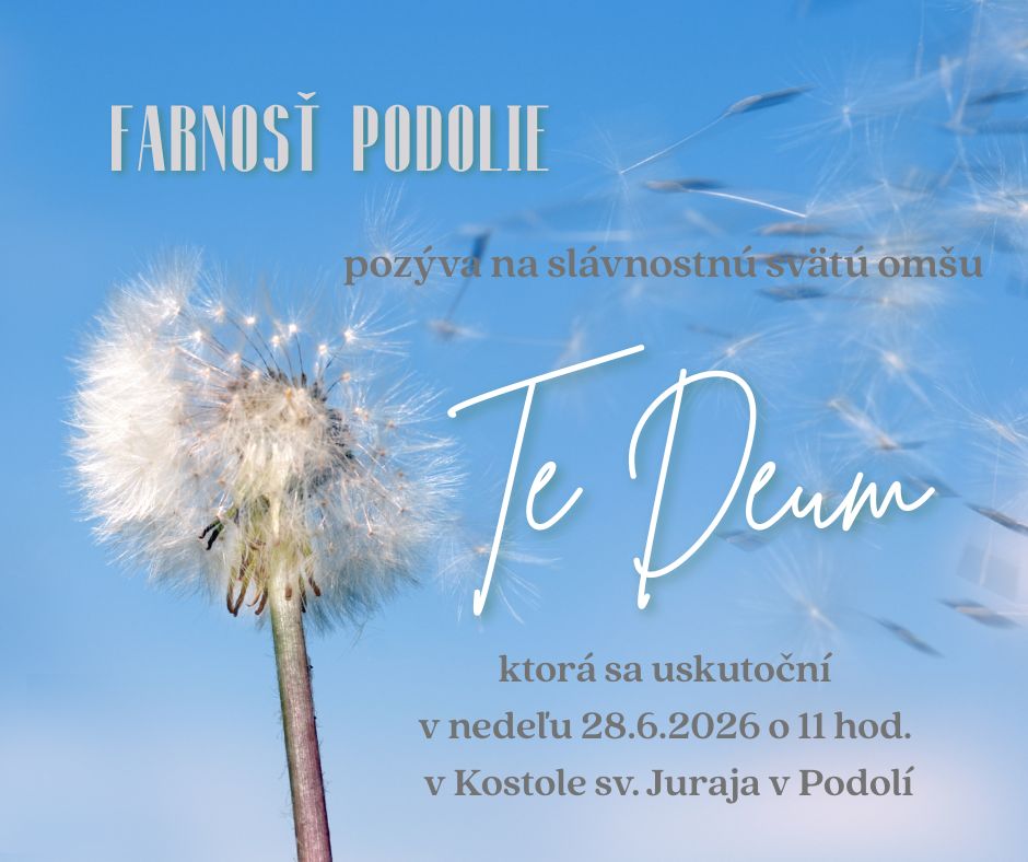 Ďakovná sv. omša na záver školského roka